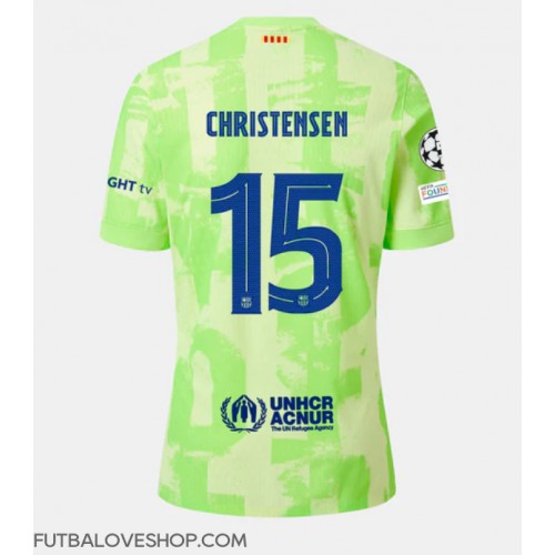 Dres Barcelona Andreas Christensen #15 Tretina 2024-25 Krátky Rukáv